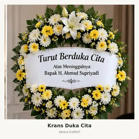 Krans Bunga Duka Jatinangor
